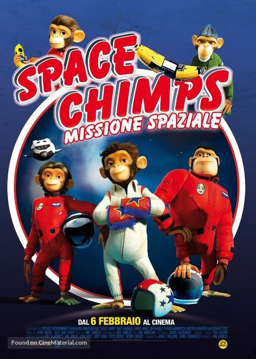 Space Chimps - Italian Movie Poster