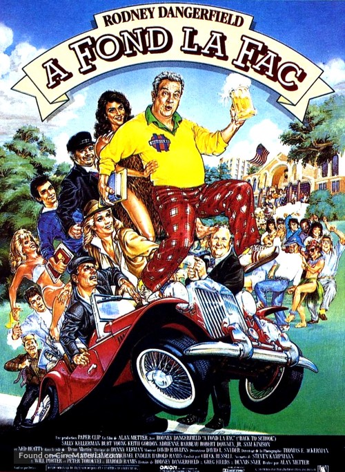 Back to School - French Movie Poster