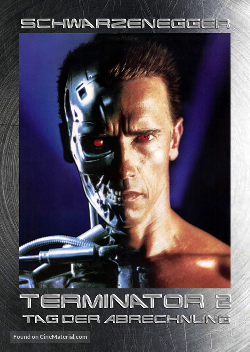 Terminator 2: Judgment Day - German DVD movie cover
