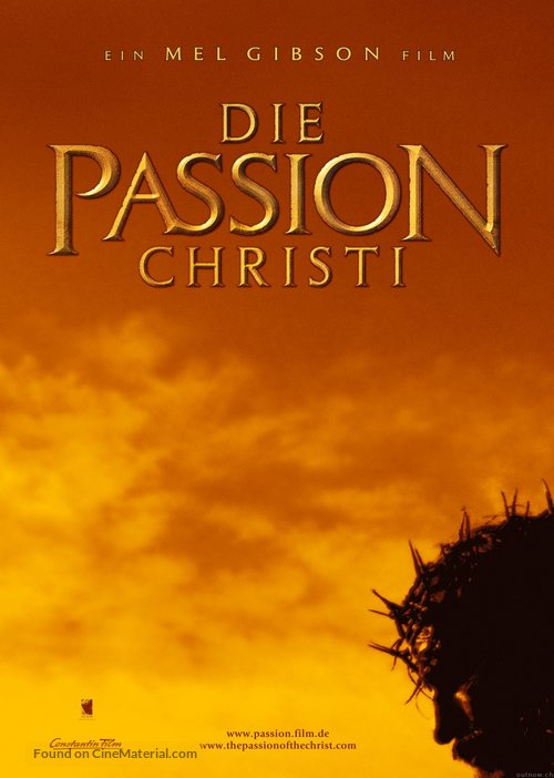 The Passion of the Christ - German Movie Poster