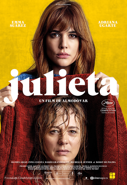 Julieta - Romanian Movie Poster