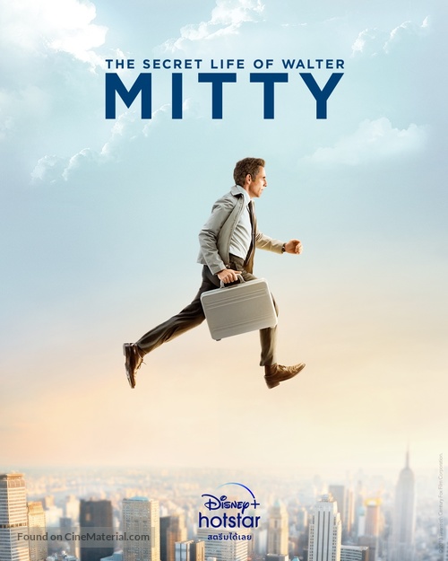 The Secret Life of Walter Mitty - Thai Movie Poster