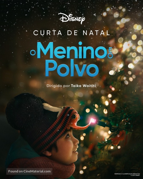 The Boy &amp; the Octopus - Brazilian Movie Poster