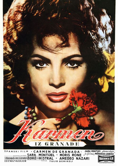 Carmen la de Ronda - Yugoslav Movie Poster