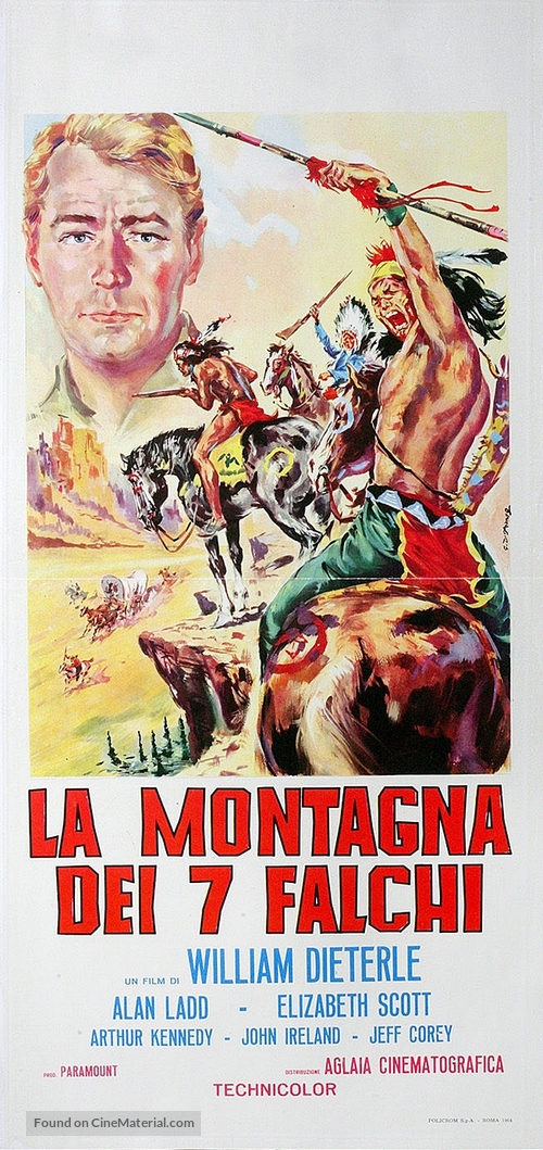 Red Mountain - Italian Movie Poster