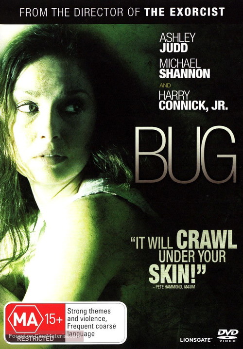 Bug - Australian DVD movie cover