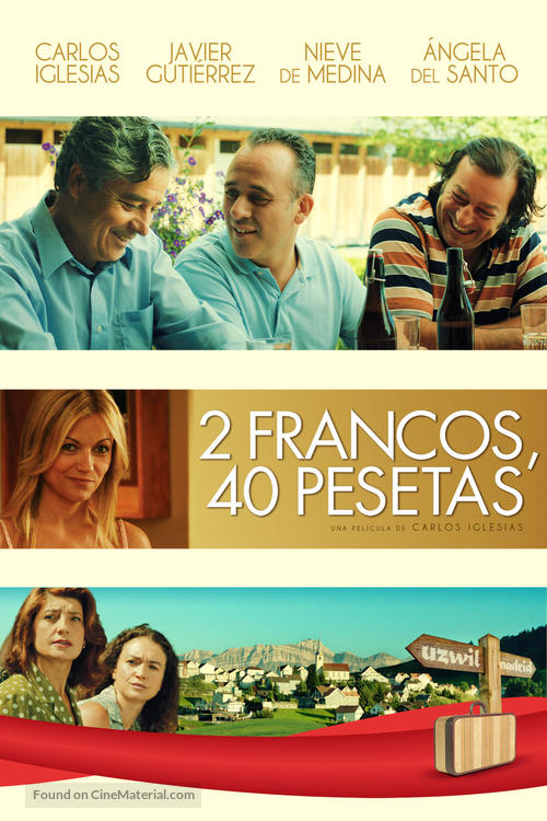 2 francos, 40 pesetas - Argentinian Movie Cover