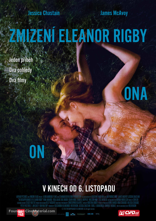 The Disappearance of Eleanor Rigby: Her - Czech Movie Poster