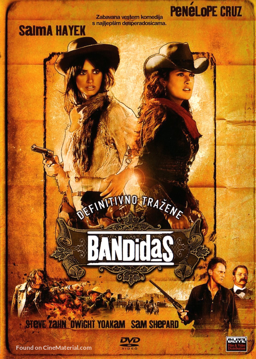 Bandidas - Croatian DVD movie cover