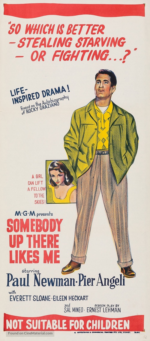 Somebody Up There Likes Me - Australian Movie Poster