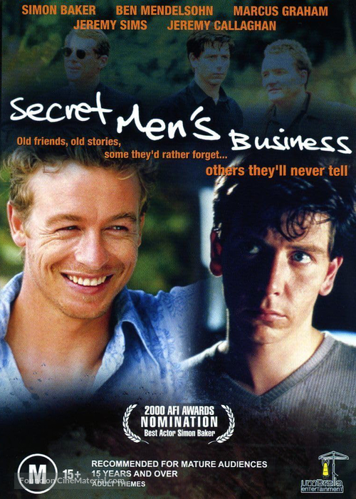 Secret Men&#039;s Business - Australian Movie Cover