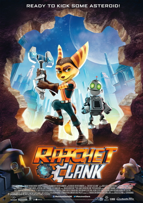 Ratchet and Clank - German Movie Poster