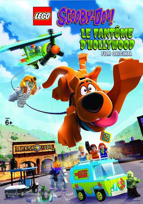 Lego Scooby-Doo!: Haunted Hollywood - French DVD movie cover
