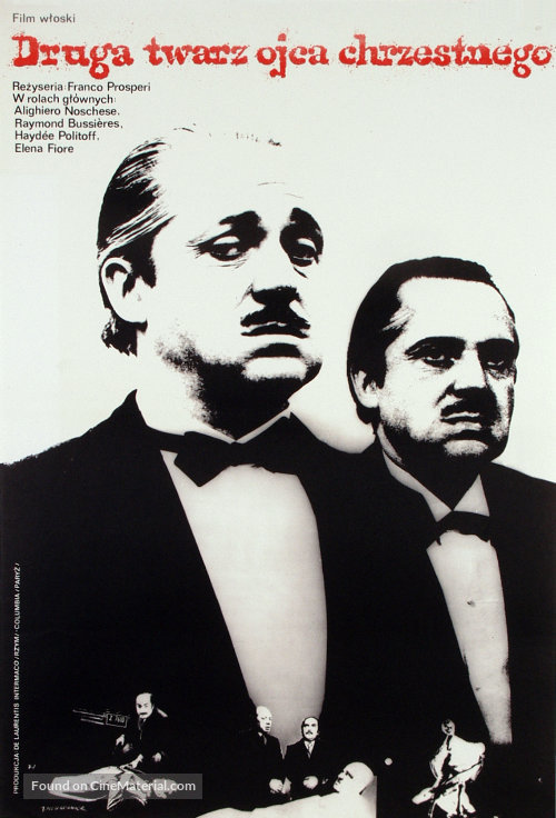 L&#039;altra faccia del padrino - Polish Movie Poster