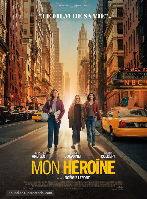 Mon h&eacute;ro&iuml;ne - French Movie Poster