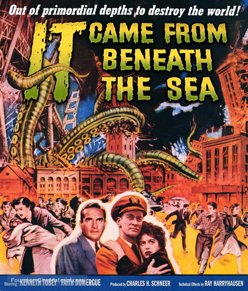 It Came from Beneath the Sea - Canadian Blu-Ray movie cover