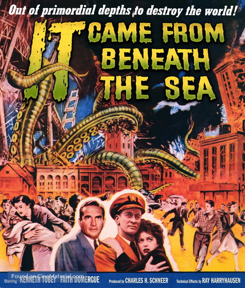 It Came from Beneath the Sea - Canadian Blu-Ray movie cover