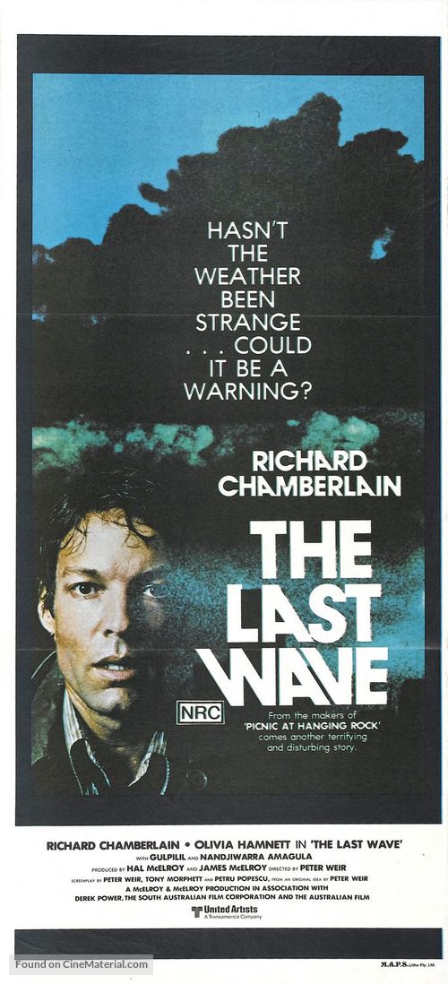 The Last Wave - Australian Movie Poster