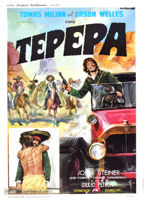 Tepepa - French Movie Poster