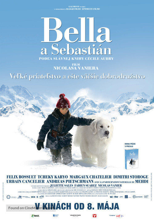 Belle et S&eacute;bastien - Slovak Movie Poster