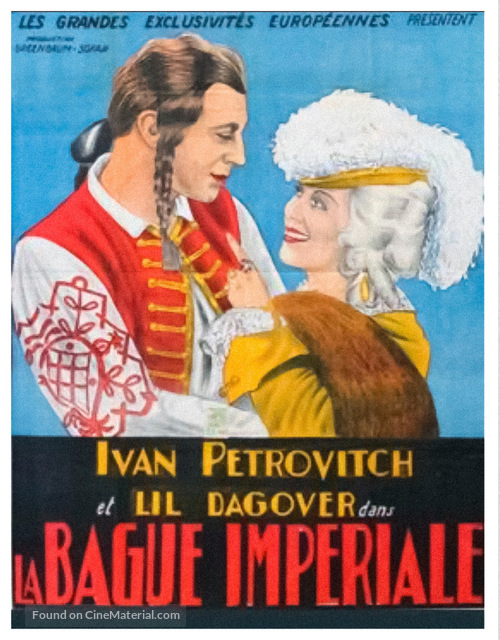 Der G&uuml;nstling von Sch&ouml;nbrunn - French Movie Poster