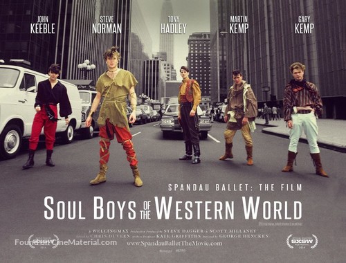 Soul Boys of the Western World - British Movie Poster