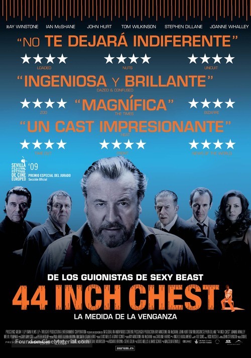 44 Inch Chest - Spanish Movie Poster
