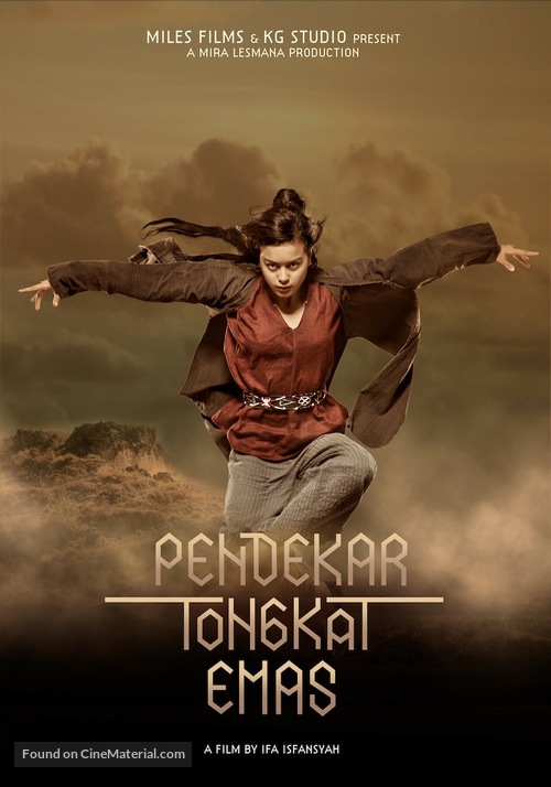 Pendekar Tongkat Emas - Indonesian Movie Poster