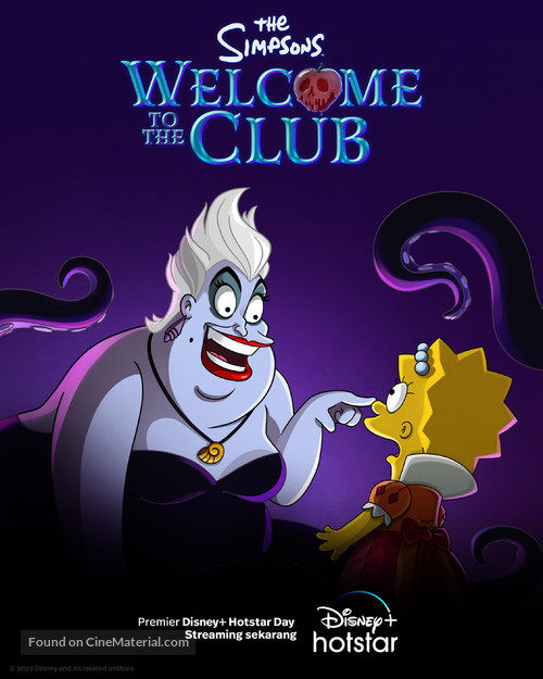 The Simpsons: Welcome to the Club - Indonesian Movie Poster