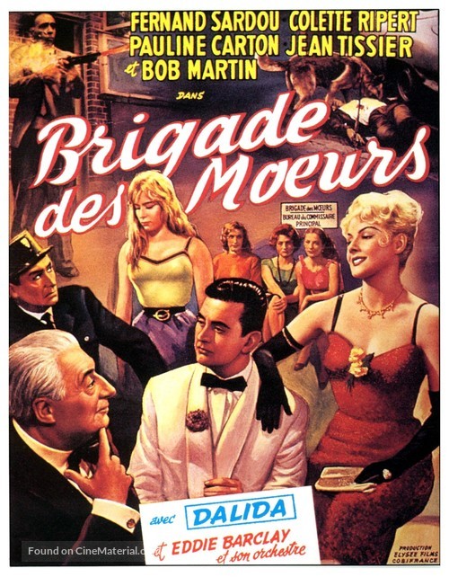 Brigade des moeurs - Belgian Movie Poster