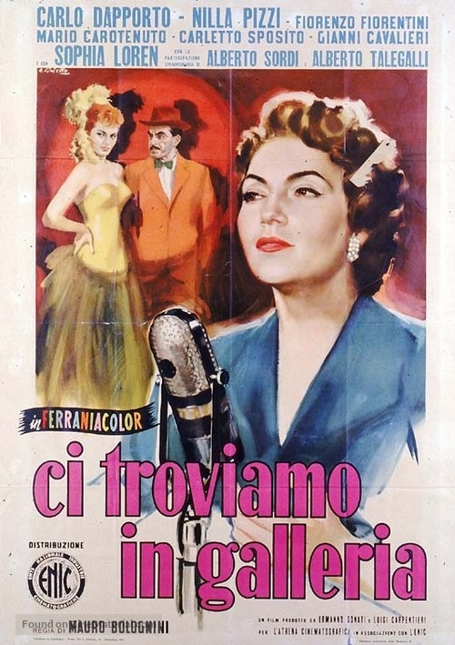 Ci troviamo in galleria - Italian Movie Poster