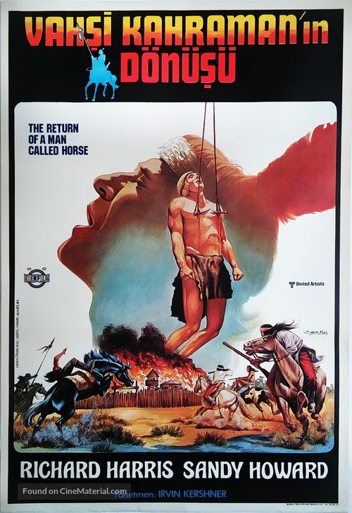 The Return of a Man Called Horse - Turkish Movie Poster