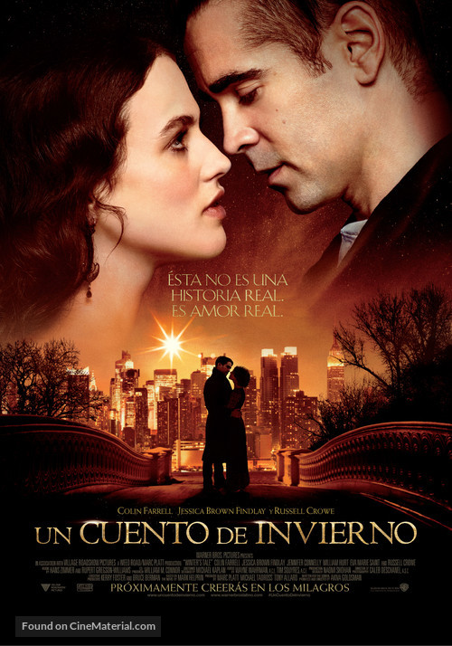 Winter&#039;s Tale - Argentinian Movie Poster