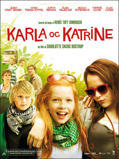 Karla og Katrine - Danish DVD movie cover