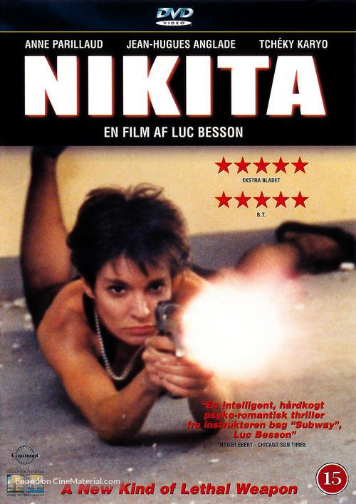 Nikita - Danish DVD movie cover