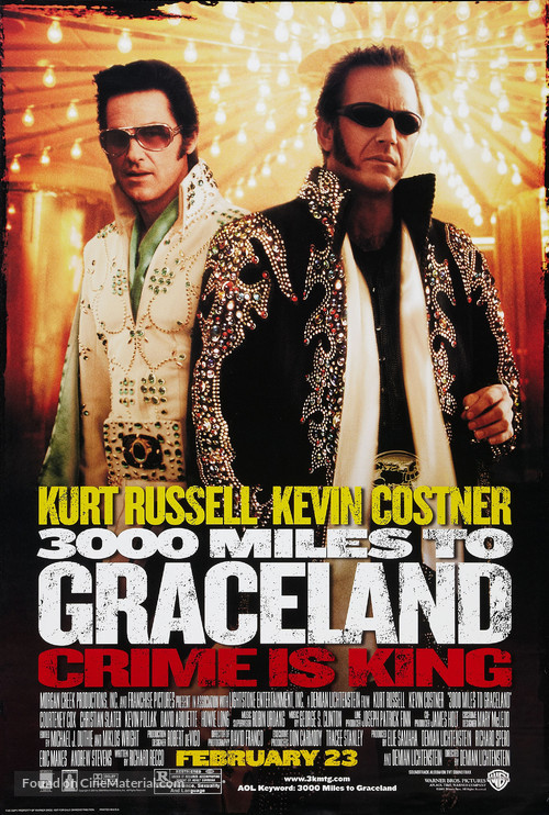 3000 Miles To Graceland - Movie Poster