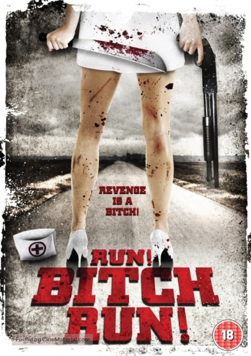 Run! Bitch Run! - British Movie Poster