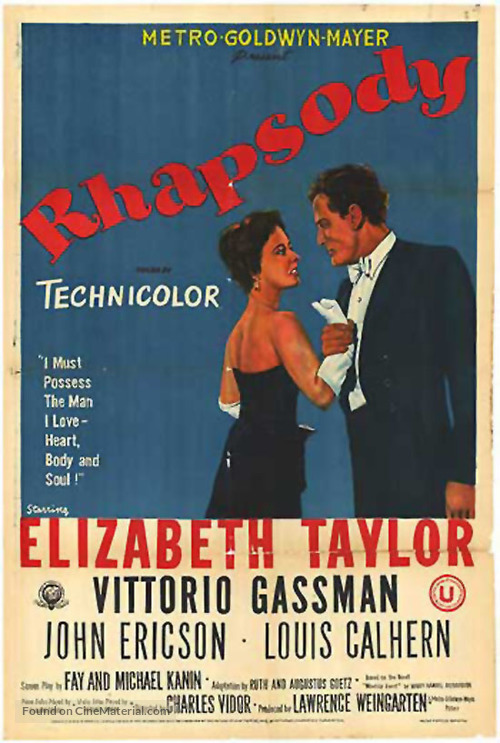 Rhapsody - British Movie Poster