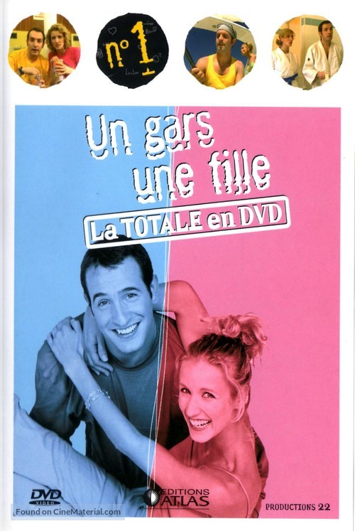 &quot;Un gars, une fille&quot; - French DVD movie cover