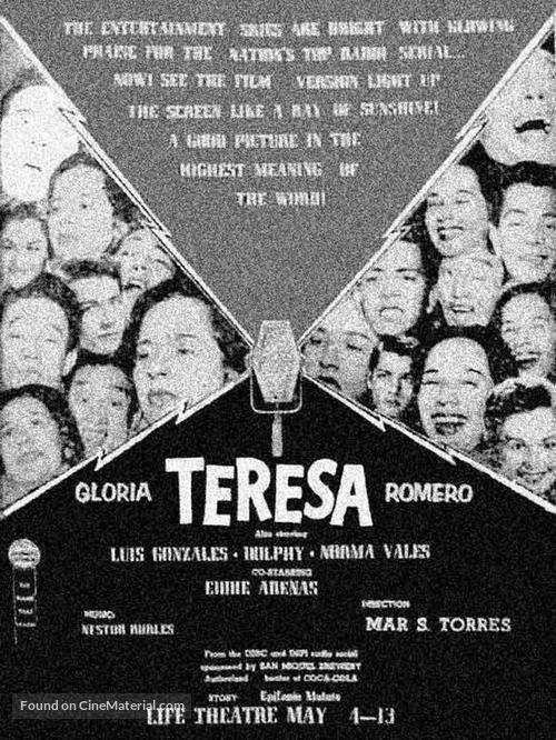 Teresa - Philippine Movie Poster