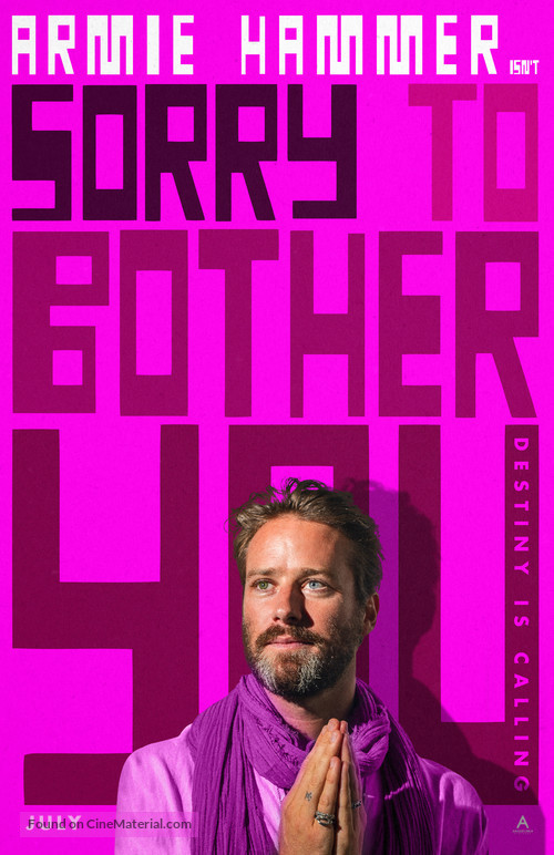 Sorry to Bother You - Movie Poster