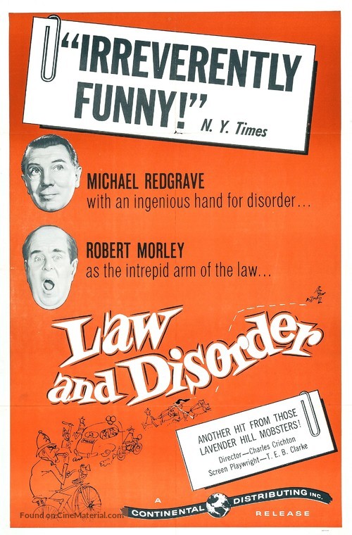 Law and Disorder - Movie Poster