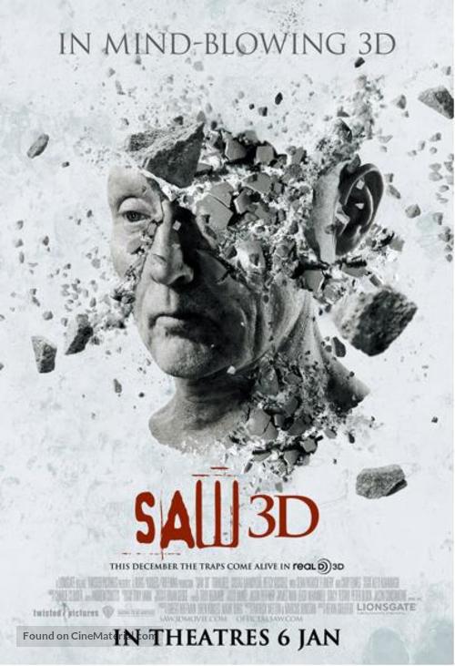 Saw 3D - Singaporean Movie Poster