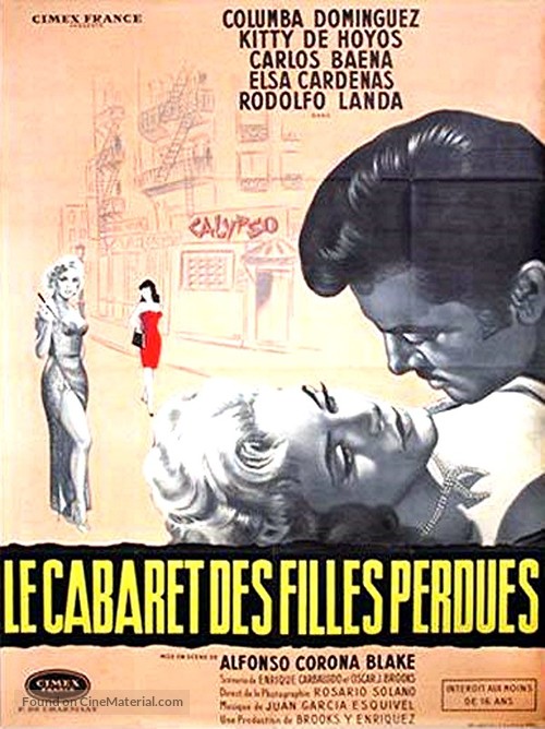 Cabaret tr&aacute;gico - French Movie Poster