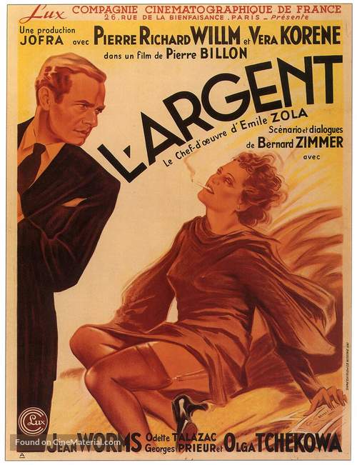 L&#039;argent - French Movie Poster