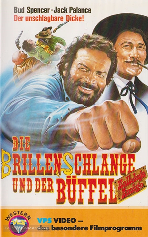 Si pu&ograve; fare... amigo - German VHS movie cover