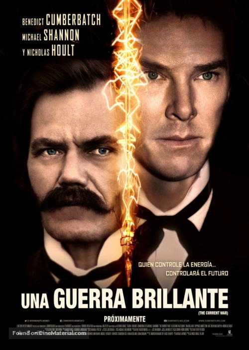 The Current War - Argentinian Movie Poster