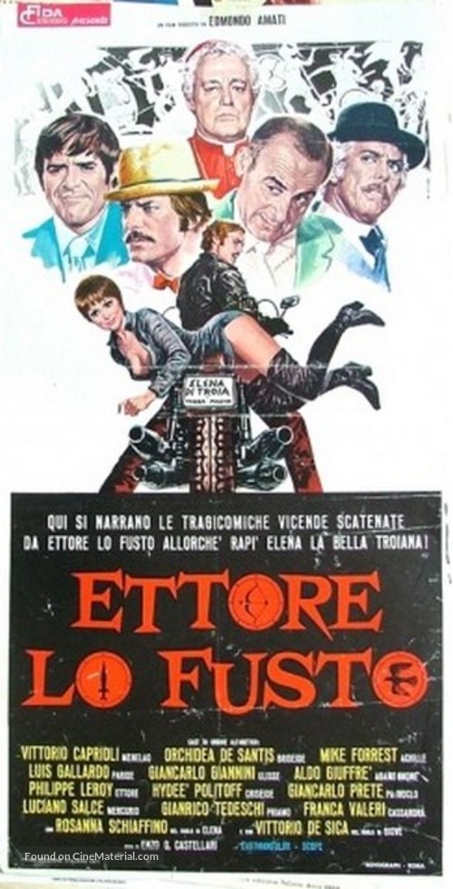 Ettore lo fusto - Italian Movie Poster