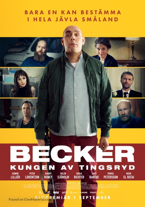 Becker - Kungen av Tingsryd - Swedish Movie Poster