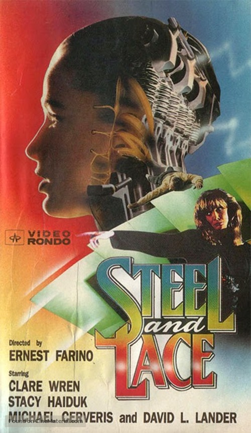 Steel and Lace - VHS movie cover